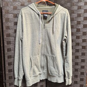 O'Neill Men's green grey Zip-Up Sweater